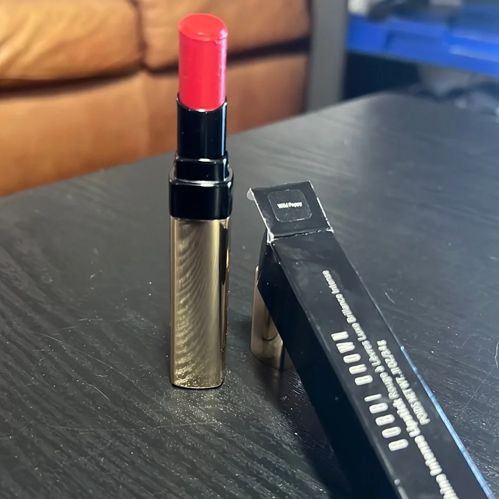 💘🌙HP! Bobbi Brown Wild Poppy Luxe Shine Intense Lipstick